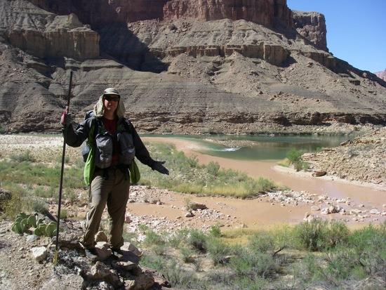 Me with Big Stik at the Little Colorado River