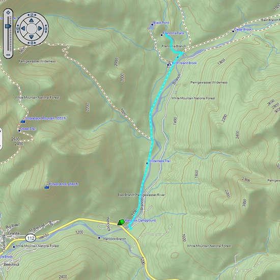 Garmin GPS topo map