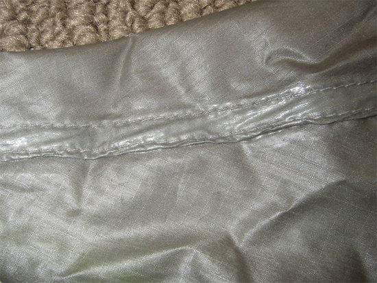 Seam Sealed Seam
