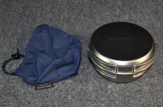 MontBell Titanium Cooker #1 plus SnowPeak Titanium Bowl