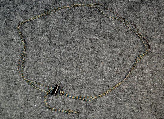 Monk's belt for a poncho