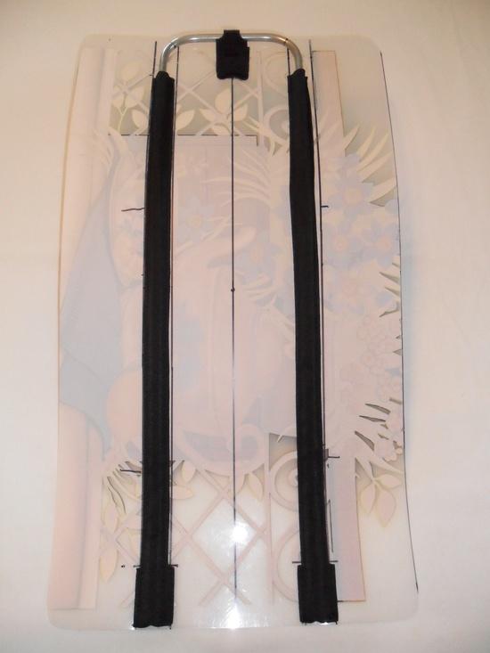 Tubular internal frame stay