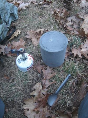Cozy holding lid in place
