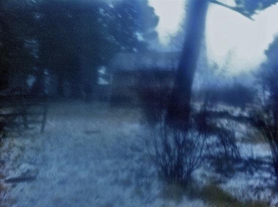 Lookout in storm