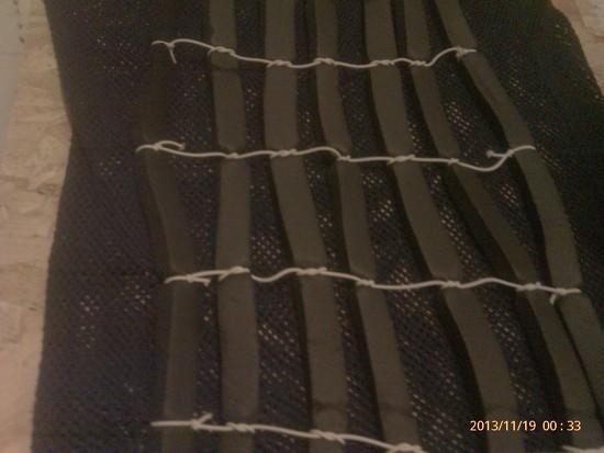 fishnet & soft foam