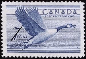 Goose stamp