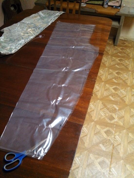 cut polycro layers