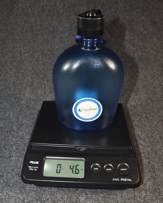 Nalgene hard plastic canteen