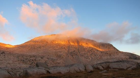 ridge above rainbow lake