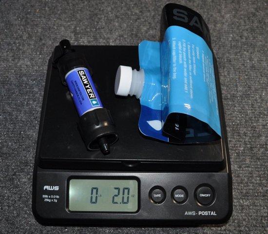Sawyer Mini with 1 liter bag