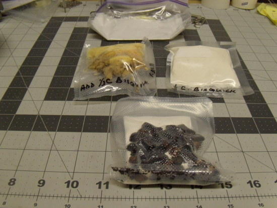 Muffin mixes, parchment paper
