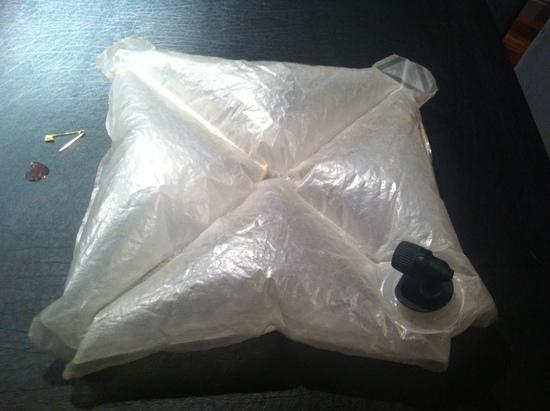Space wine bag pillow x
