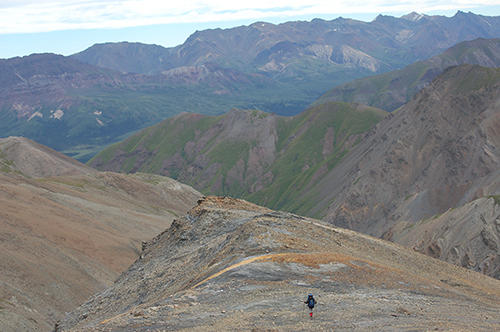 Atlas Pass descent