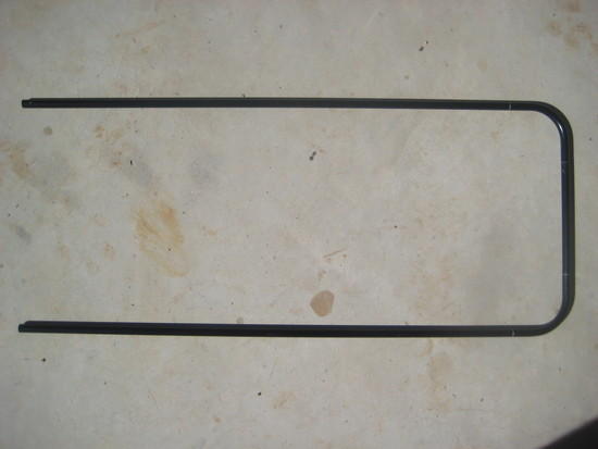 frame, 21 x 9 inches I think