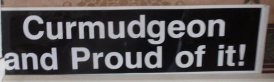 curmudgeon sign