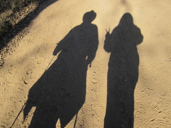 Shadow hiker