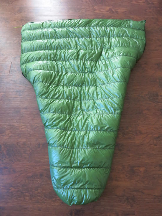 MYOG Pertex GL 900 down sleeping bag/quilt/blanket Backpacking Light