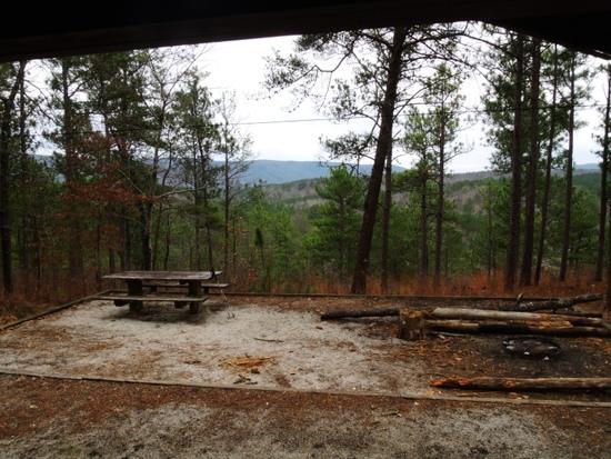 Cheaha Falls shelter