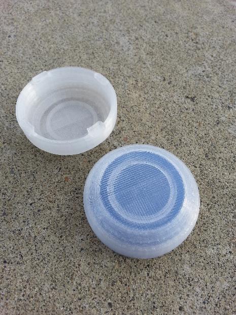 Cap with liner