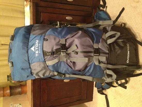 old pack that worked well for the time being - well worth $100 new