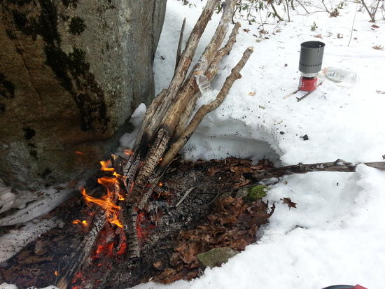 wood fire