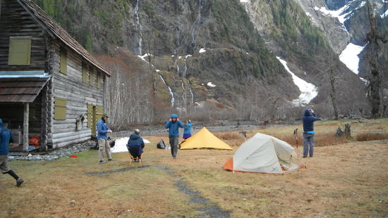 Camping at Chalet