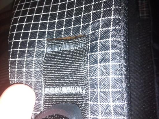 Zimmer built ZB2 hip belt attachment detail