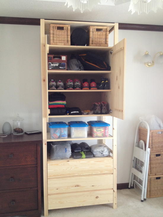 Gear closet 1