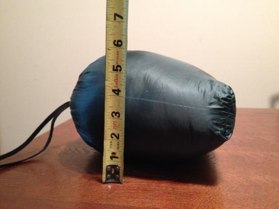 In stuff sack