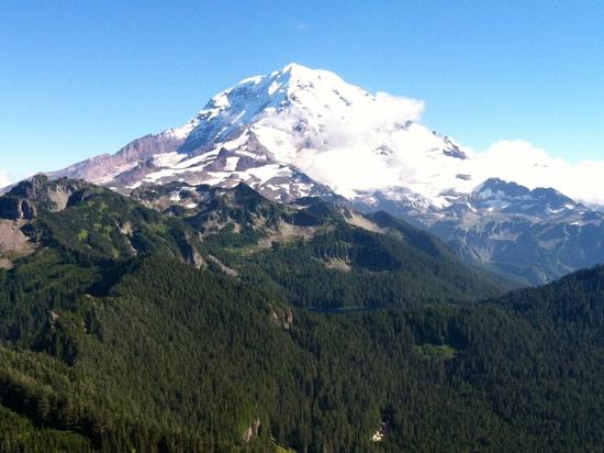 View of Rainier from Tolmie Peak