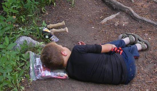 sleeping