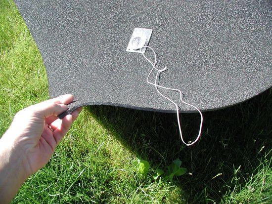 foam pad side
