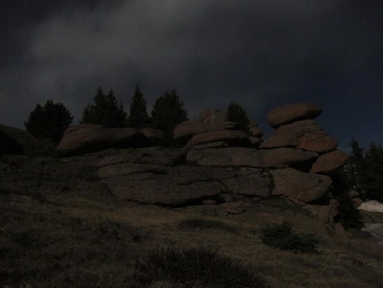 second moonlit rocks