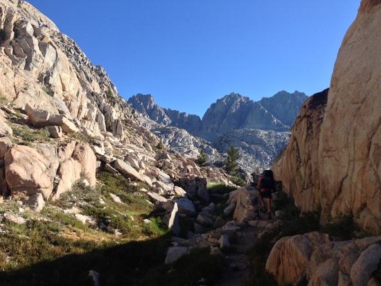 Trail up GS