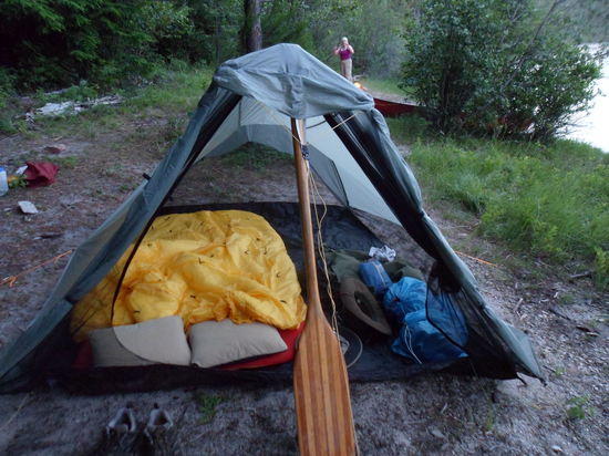 paddle tent