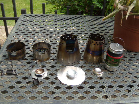 Esbit stove setups