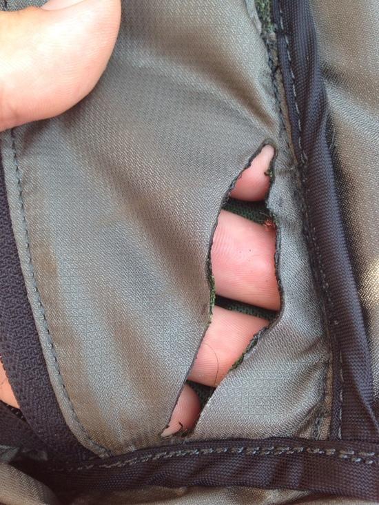 Cut with hot knife