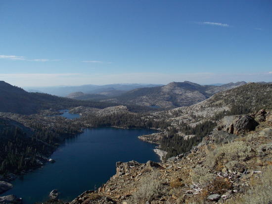 Dicks Lake in the Foreground, Fontenillis Lake in the Background