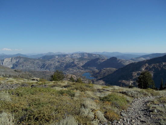 Half Moon Lake from Dicks Pass Looking South