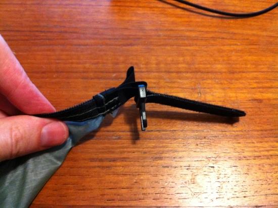 Velcro tag