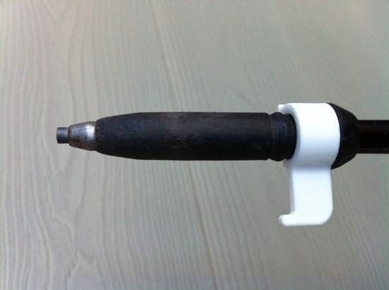 Trekking pole hook side b