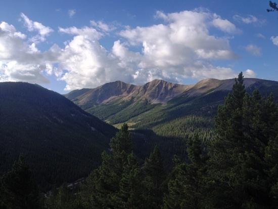 View from the beginning of the hike