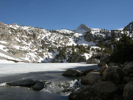 Early June, frozen lakes!