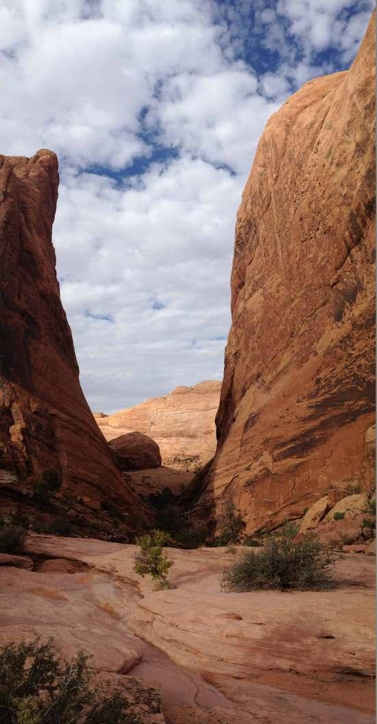 tall rocks