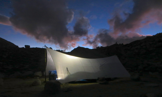 Camp at Guitar Lake