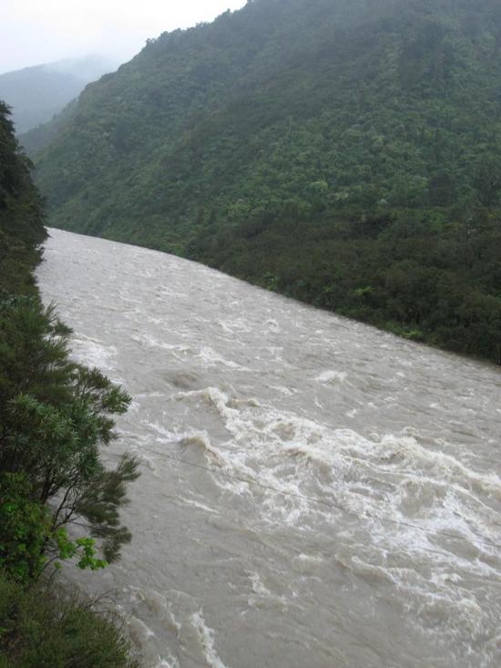 The river after the rain