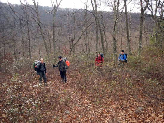 Oh, and we did some hiking too, about 30 miles. Juuussst right!