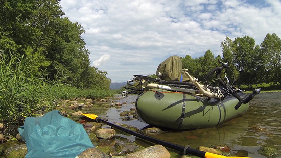 Bikerafting the Shenandoah