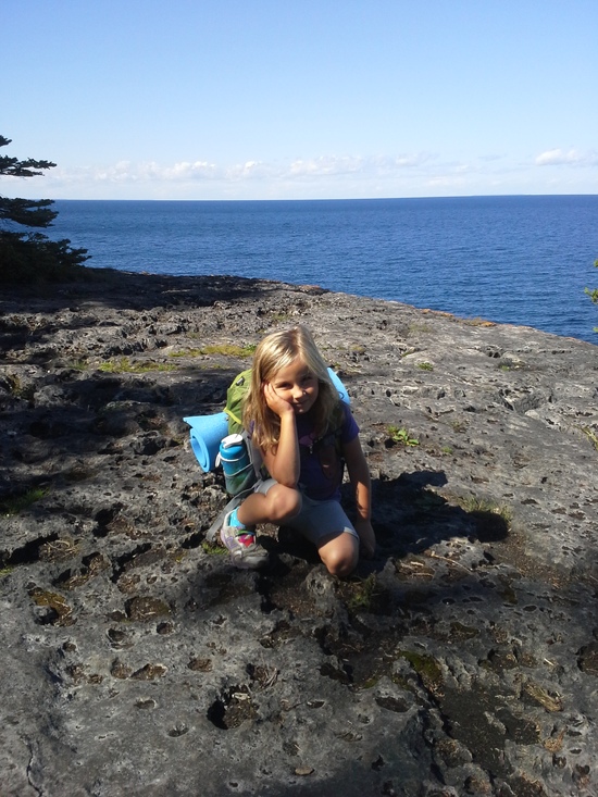 one of many lookouts over Geogian Bay