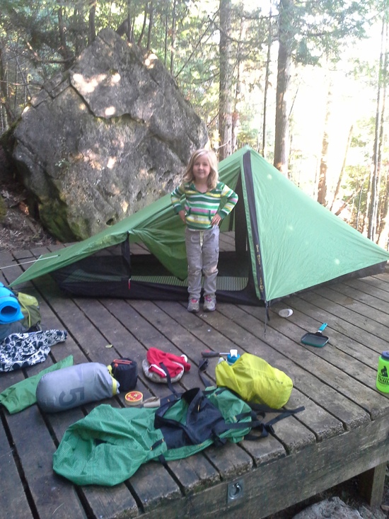 packing up in the morning